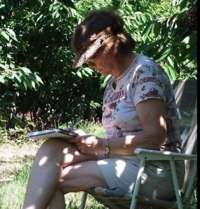 Gayle writing - colour